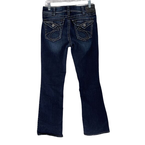 Silver Jeans Co. Womens Blue Bootcut Suki Surplus Denim Jeans Size 30X32 - Picture 2 of 8